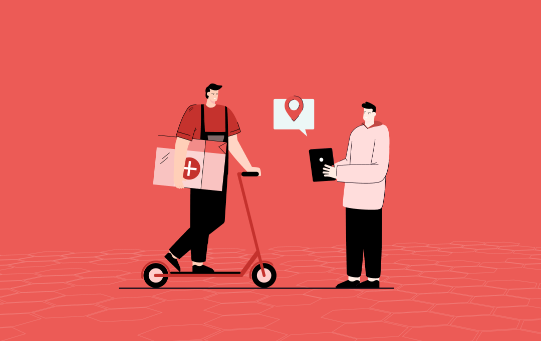 medical courier app development